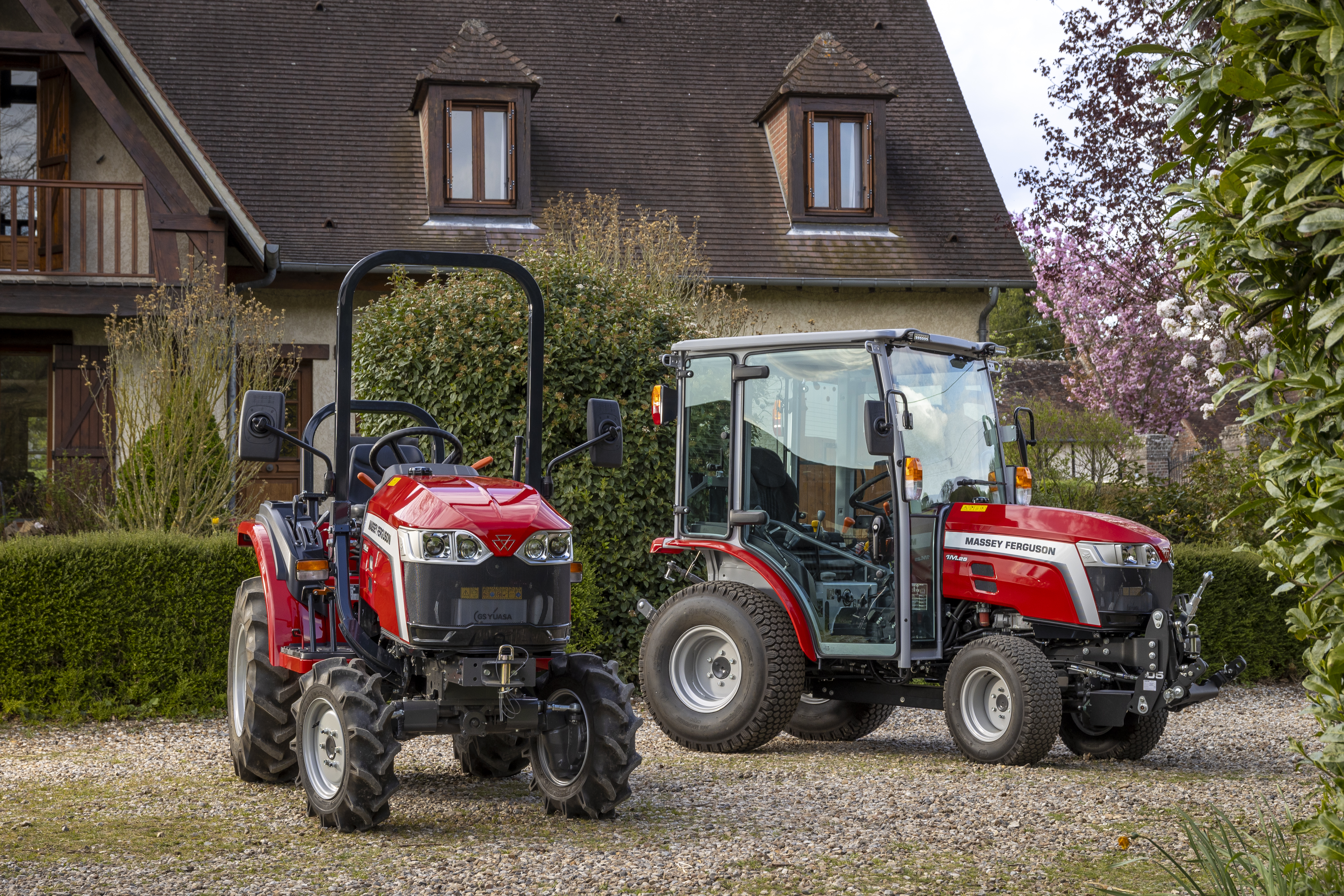 The MF 1M series is the next generation of Massey Ferguson compact tractors.